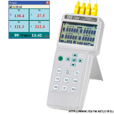 TES-1384四通道温度计记录仪