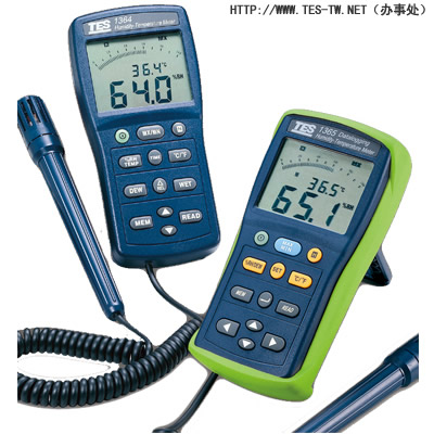 TES-1365温湿度计（记录型）